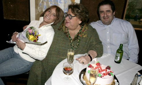 Jessica Burstein, Elaine Kaufman and Peter Khoury