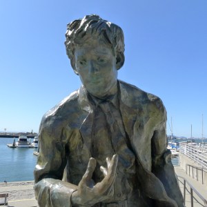 Jack London: He went to high school in Oakland and spent time there before heading to Alaska for the 1897 Gold Rush