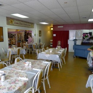 The Emma Chase Cafe on "the strip."